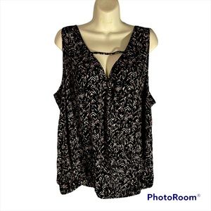 Torrid size 2 Georgette Surplice Tank Top.